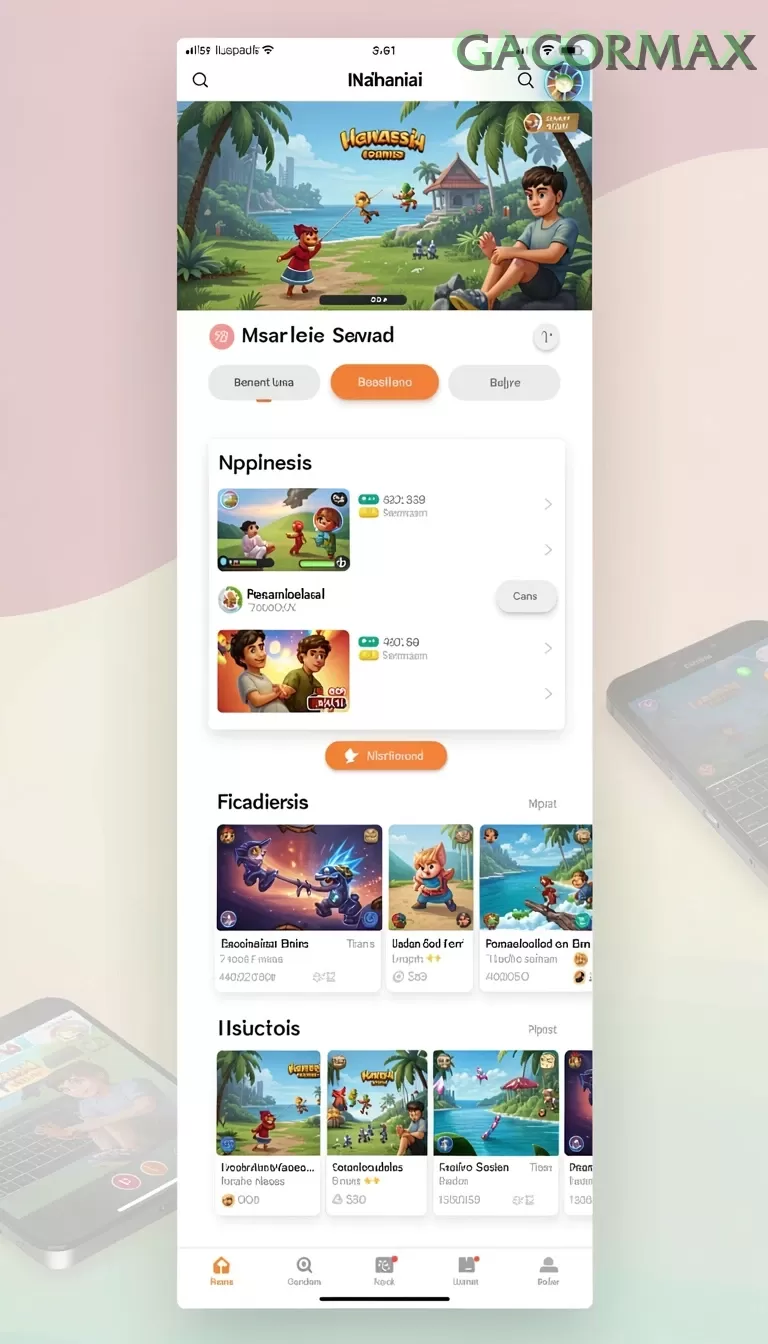 Cuplikan layar SUPER33 — aktivitas