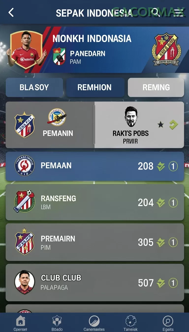 Cuplikan layar 71H — pengaturan akun