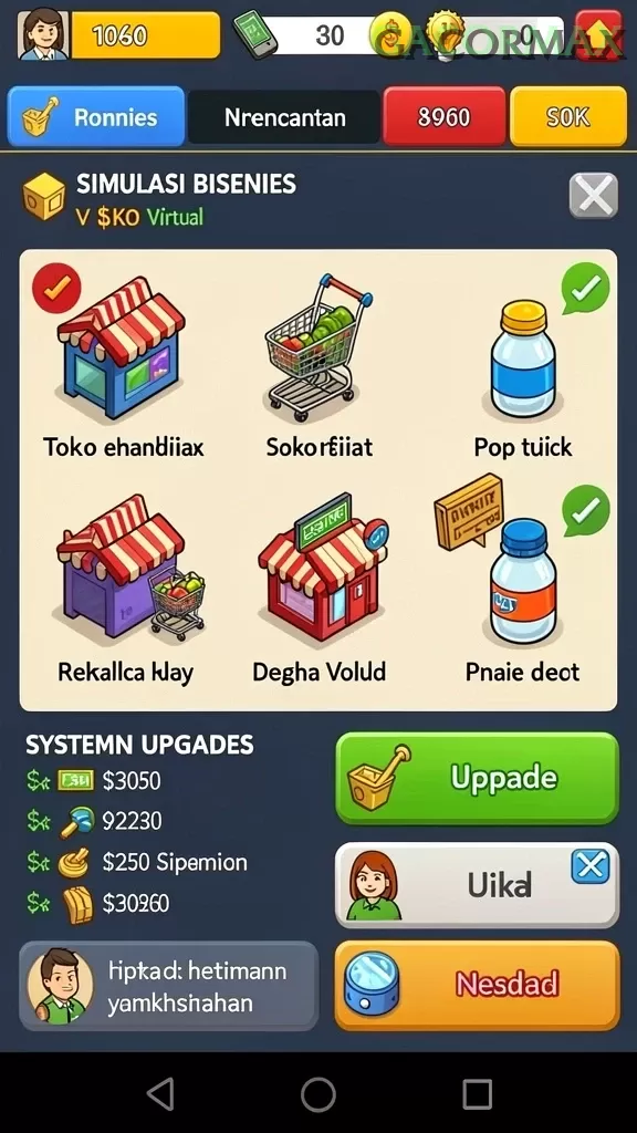 Cuplikan layar UANG4D — halaman utama